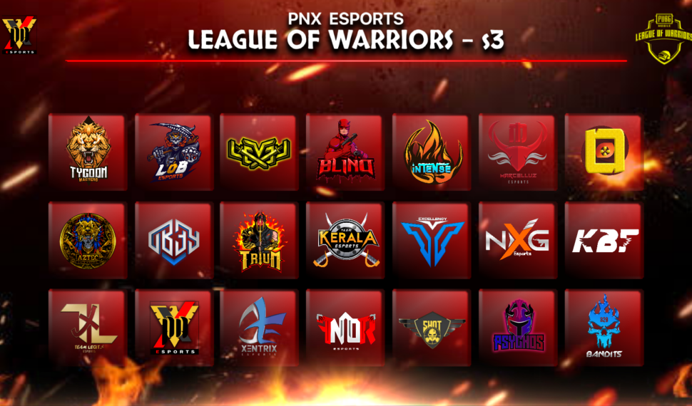PNX eSports League of Warriors Eve S3 Point Table
