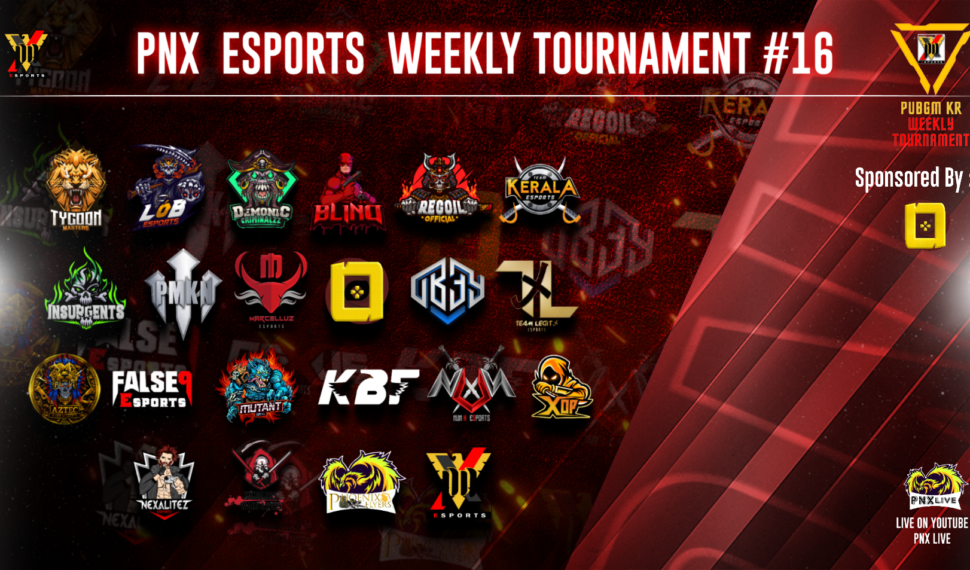 PNX eSports Weekly Tournament #16 Point Table