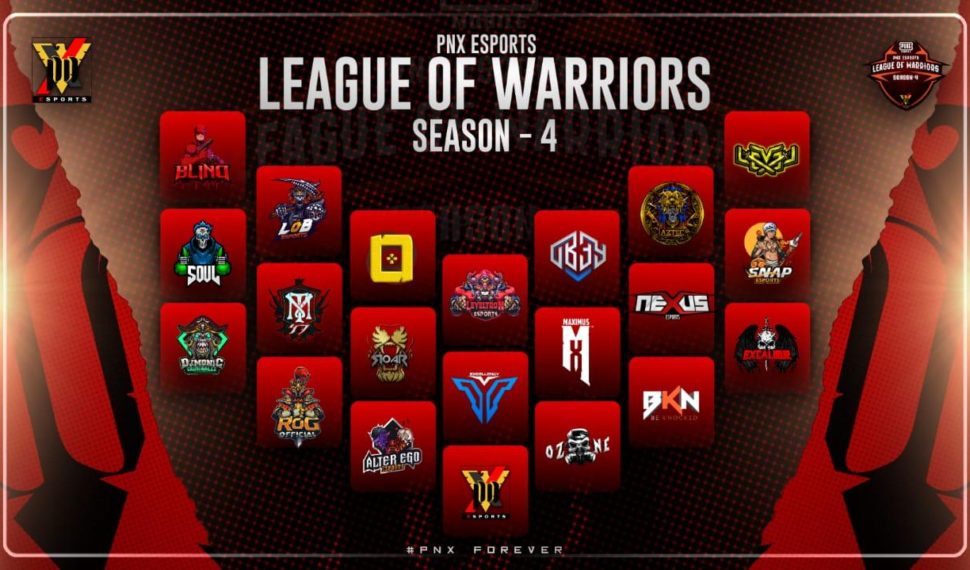 PNX eSports League of Warriors Eve S4 Point Table