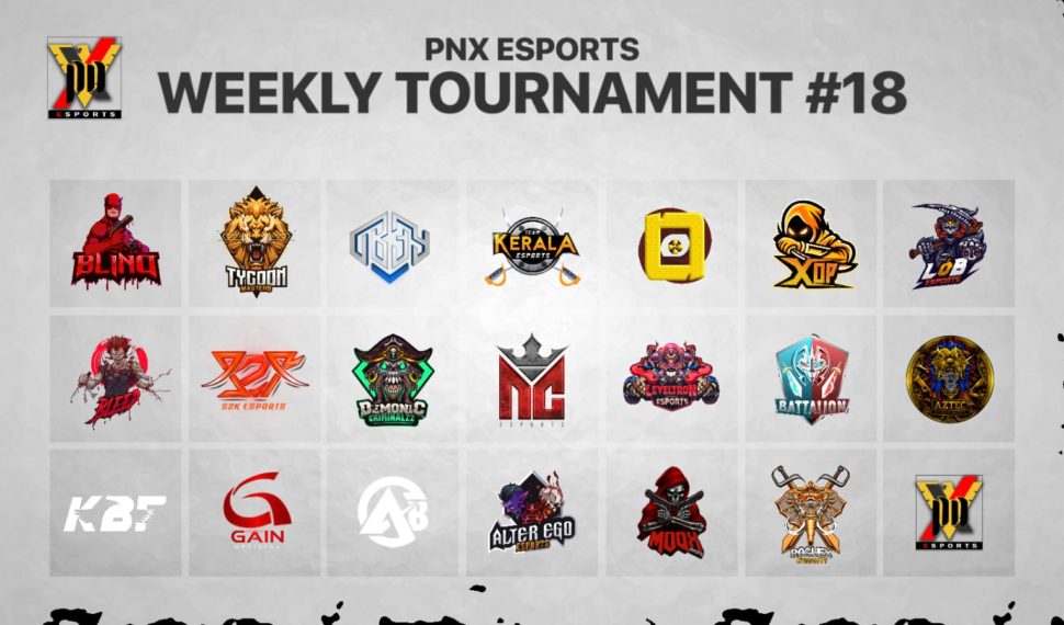 PNX eSports Weekly Tournament #18 Point Table