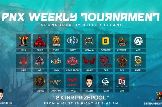 PNX eSports Weekly Tournament #19 Point Table