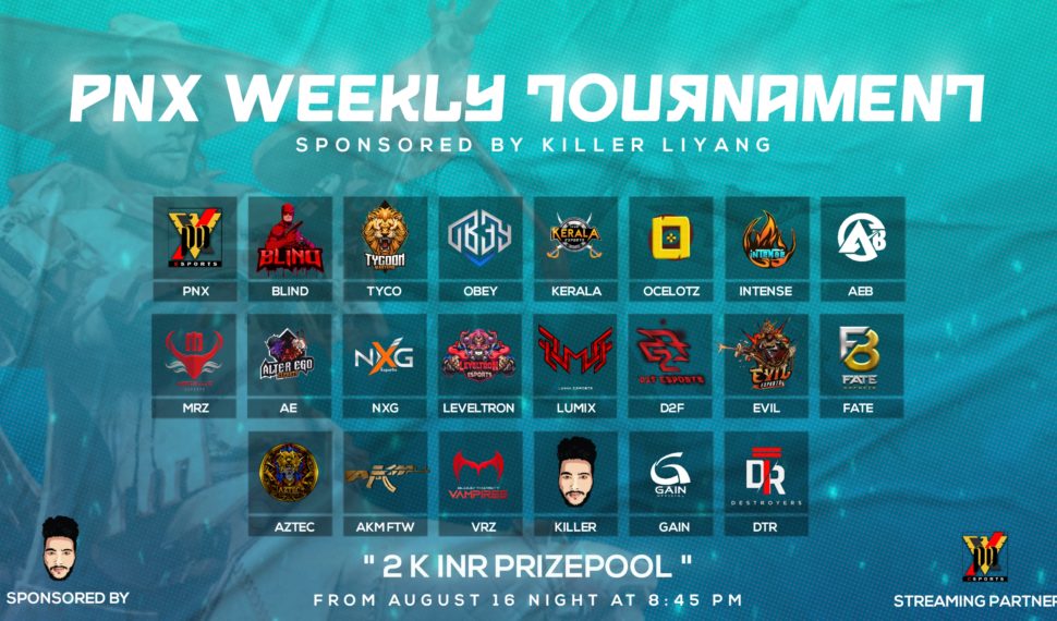 PNX eSports Weekly Tournament #19 Point Table